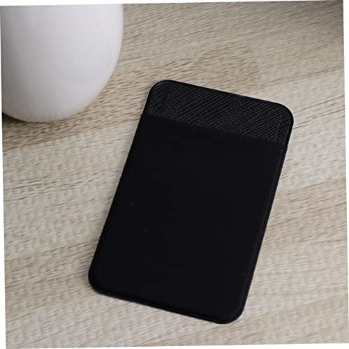 Housoutil 3pcs Phone Holder Cell Phone Wallet Adhesive Phone Wallet