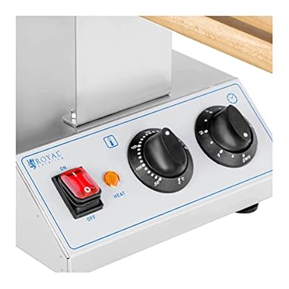 Royal Catering RC-BWM01 Bubble Waffeleisen 1.415 W 50-250 °C Timer: 0-5 min Waffeleisen Waffelmaschine – Bild 5