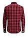 JACK & JONES Jjegingham Shirt L/s Camisa, Multicolor (Brick Red Checks:Mixed Black),...