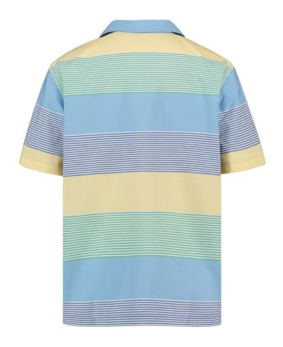 Image of Nautica Boys Short Sleeve Woven Button-Down Shirt. Light Weight & Breathable