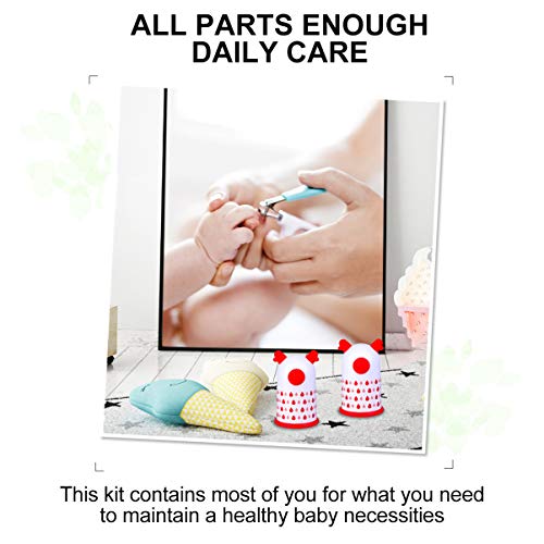 Toyvian Kit de Unhas de BebÃª Cortador de Unhas Lixa de Urso Em Forma de Urso Presentes de ChÃ¡ de B