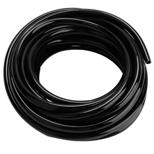 Akozon Tubo da giardino 10 m, tubo da giardino 8/11 mm, di irrigazione in PVC per serra gocciolamento irrigazione tubi a goccia serra serra