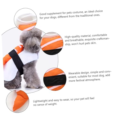 Disfraz divertido Sushi para perro talla L miniatura 6