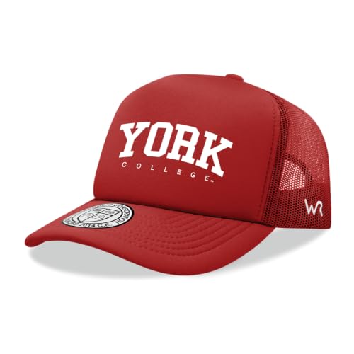 Gorra impresa W Republic York College Cardinals roja miniatura 1