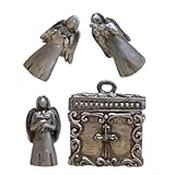 Offrir en toute simplicité : ce coffret arrive dans un emballage exclusif, prêt à être offert comme une charmante boîte à prières en forme d’ange à vos amis ou à vos proches, répandant ainsi espoir et . mini boîte à prières en métal