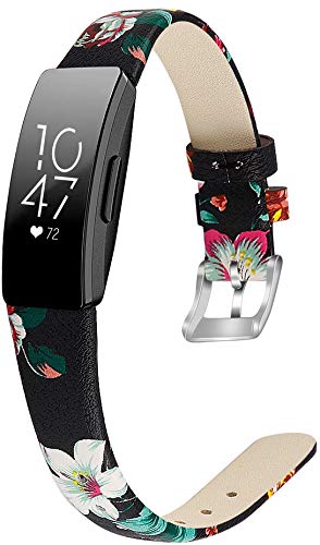 Classicase �R���p�`�u�� Fitbit Inspire (�t�B�b�g�r�b�g �C���X�p�C�A) / Inspire HR ���v�o���h �E�H�b�`�����o���h �{�v�x���g���U�[ ���v�o���h (Pattern 8)