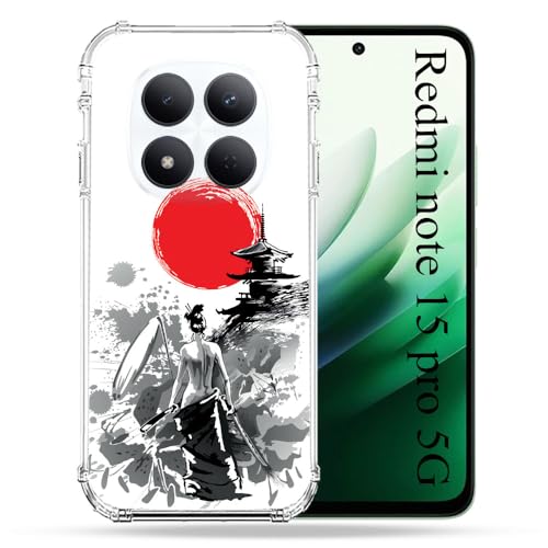 Coque Redmi Note 15 Pro 5G Voyage Japon pour éviter les casses