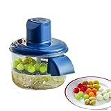 Pelapatate elettrico per frutta, 3 in 1, senza fili, per sbucciare l'aglio automatico di tipo C, ricaricabile tramite USB, per piccoli frutti, diametro entro 4,5 cm, per campeggio e cucina