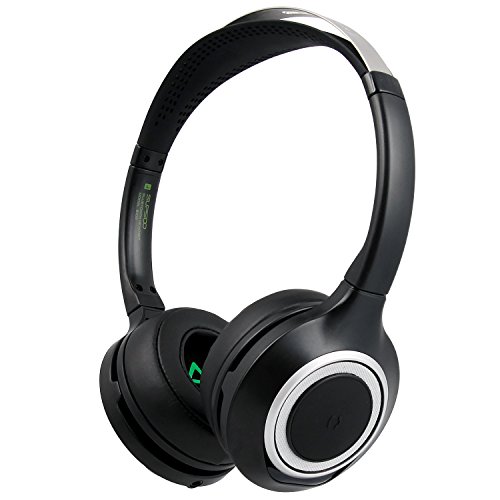 Auricular Bluetooth SUPSOO B102 Hi-Fi Deep Bass Auriculares inalámbricos sobre el oído con cancelación de ruido y llamada manos libres y 3,5 mm de audio con conexión de cable