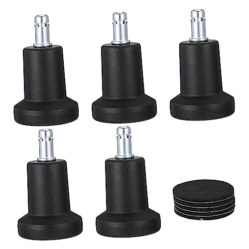 Angoily 5pezzi Rotelle Fisse Per Sedie Comode Utili Cuscinetti Per Piedi Delle Sedie Parti Delle Ruote Delle Rotelle Creative Per Funzionano Bene Sui Tappeti