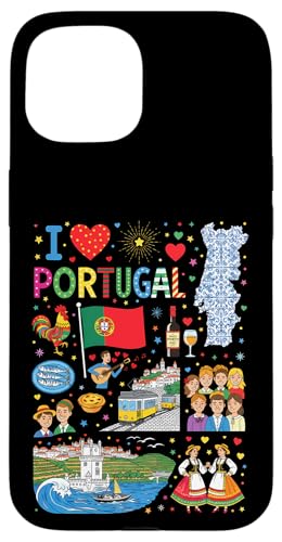 I Love Portugal |gK̃[c X}zP[X iPhone 15 p