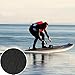 Universal DIY Traction Pad Non-Slip Grip Mat Versatile and Trimmable Deck Self-Adhesive EVA Foam Sheet for SUP, Surfboards, Standup Paddle Boards, Skimboards and More (Black - 20x40 inches)