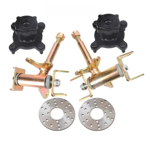 Frenos de disco de 110mm y husillo de 17mm para mejorar el frenado de quads de 110cc