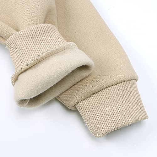 Image of MYGBCPJS Youth 2PCS Jogger Outfits Set Fleece Hooded + Sweatpants Boys Girls Athletic Sweatsuits Pullover Clothes