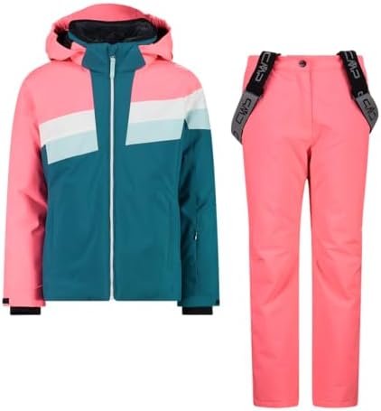 Tuta Da Sci CMP Per Bambini - Giacca E Pantaloni Con Bretelle, Impermeabile E Traspirante, Tema Invernale - Foto 4