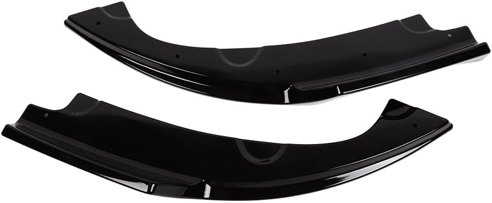 FINDAUTO PP Rear Bumper Lip Body Kit Spoiler Fit for 2016-2019 for Honda Civic Sedan Rear Bumper Lower Side Lip Canards Diffuser Splitter Apron Valence