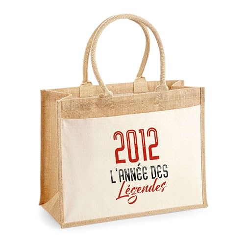 Sac de Transport en Jute 2012 confectionné en toile premium