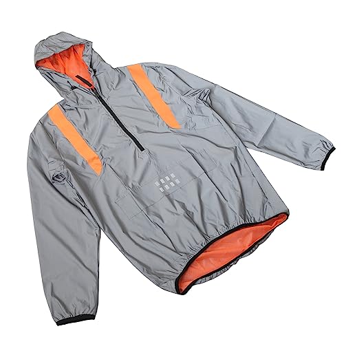 Chaqueta ciclismo Alomejor talla M naranja miniatura 1
