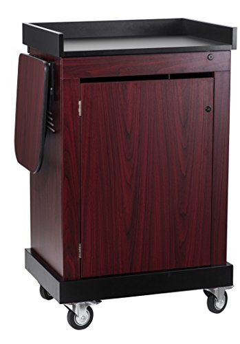 Oklahoma Sound Smart Cart Lectern, Mahogany