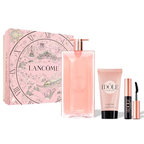 Lancôme Idôle Eau de Parfum 50ml, Body Lotion & Mini Lash Idôle Mascara Gift Set, Limited Edition, for Women