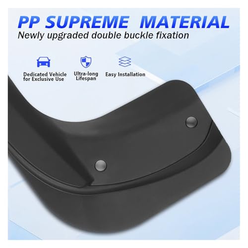 Guardabarros de rueda Tesla Model 3 2024 2025 2026 accesorios de protección 4