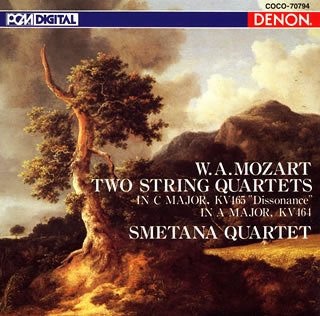 モーツァルト:弦楽四重奏曲第19番