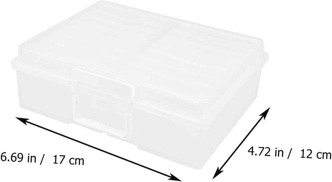 1pc Multifunctional Photo Storage Case Classified Organizer for Postcards and Family Photos Material for Home Organization