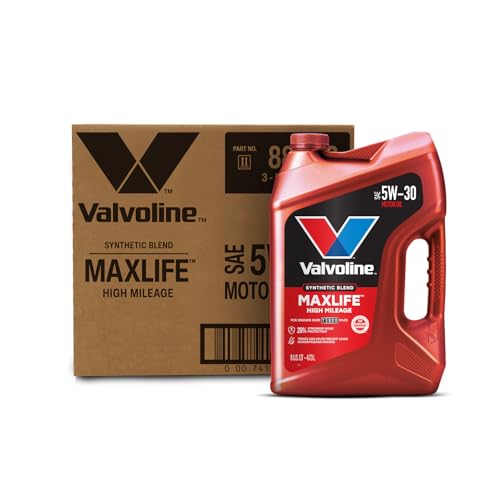 Valvoline High Mileage with MaxLife Technology SAE 5W-30 Syn...