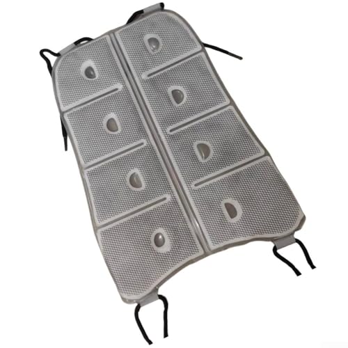 Pumixiy Sac à dos de refroidissement portable noir pour l'extérieur, matériau PCM avec technologie de changement de phase à 28 °C, sangle réglable pour la randonnée et les activités estivales