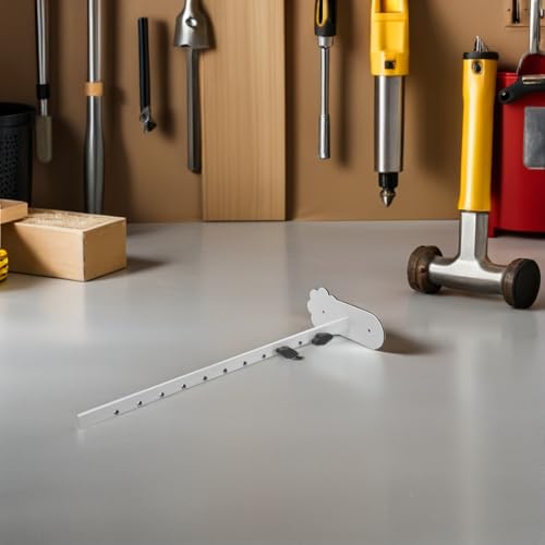 Panneaux Perforés de Table Robustes en Acier avec Étagère - 3