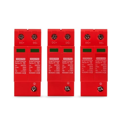 Parafoudre DC 500V 60KA pour installation photovoltaïque et panneau solaire