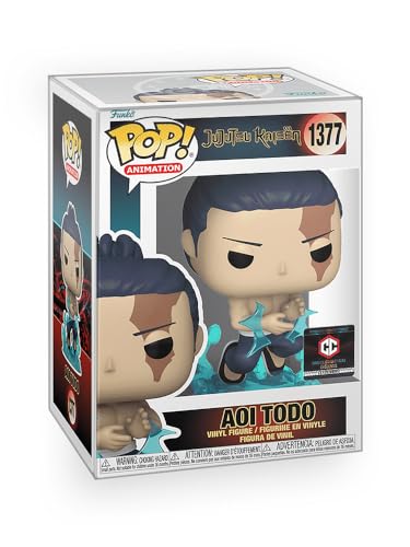 Epic Collectibles Pop Anime: Jujutsu Kaisen (JJK) - Aoi Todo Exclusive Vinyl Figure Bundled with Box Protector Compatible for Funko