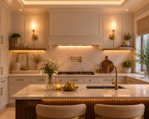 GAUVIK 950 Gold Wall Lamp (Pack of 2) - Image 4