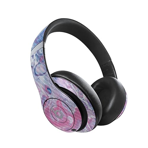 Image of MightySkins Carbon Fiber Skin Compatible with Beats Studio Pro - Pastel Pour | Protective, Durable Textured Carbon Fiber Finish | Easy to Apply