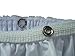 ObboMed MT-3312G New Larger Leg Circumference Snap-On Reusable Washable, Waterproof Incontinent Underpants, Cover-up Diaper for Patients, Elders, Adult Men and Women – White (L: 34 – 40 inches)