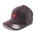 ARIAT Men's Gray Red Flex Fit Hat
