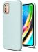 Produktbild RZANTS Liquida Silikon Sanft Hülle Kompatibel mit Motorola Moto G9 Plus,Ganzkörperschutz Shockproof Cover Case Fallschutzhülle für Motorola Moto G9 Plus Telefon HandyHülle (Licht Blau)
