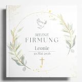 Firmung Gästebuch personalisiert – Geschenk zur Firmung Junge & Mädchen Erinnerungsalbum