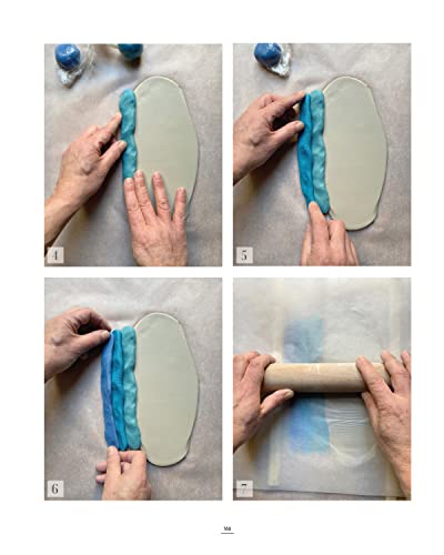 No Kiln, Handbuilding Clay Projects: 50 Elegant Projects to Make for the Home (Fox Chapel Publishing) Beginner-Friendly Step-by-Step Instructions, Technique Tutorials, and More, No Wheel Needed - Image 8