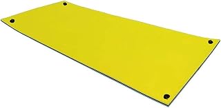 Floating Water Pad Mat,Extra Buoyant 3 Layer Foam Durable Party Island Mat for Pools Lakes Beaches Ocean Boat Activities And Relaxing