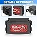 FIXHAWK Oil Warning Light for Club Car DS & Precedent 1984-2018 Gas Golf Cart,Replace OEM 1016630