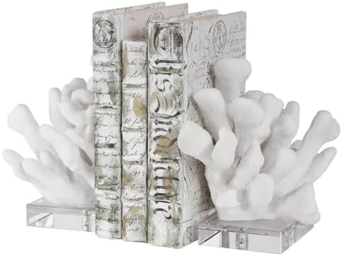 Charbel - 9 inch Bookend (Set of 2) - 5.75 inches Wide by 7.63 inches deep