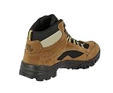 Brütting Unisex Chimney Rock Trekking- & Wanderstiefel, Braun Schwarz Gelb,41 EU