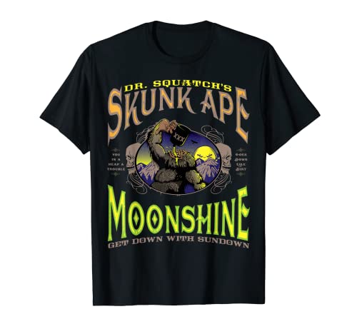 Dr. Squatch's Skunk Ape Moonshine T-Shirt