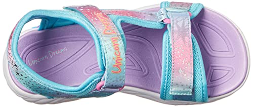 Skechers Kids Girls Unicorn Dreams Sandal-Majes Sneaker, Purple/Multi, 13 Little Kid #TOP4