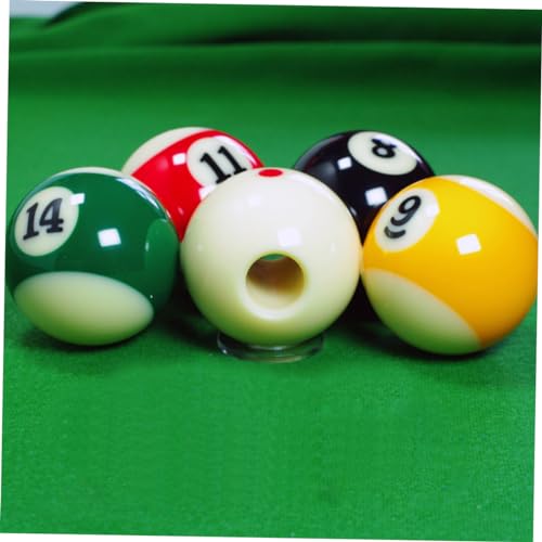Boule de billard blanche Toyvian bille entraînement de remplacement table