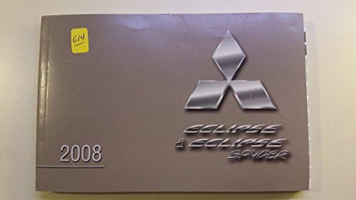  2008 Mitsubishi Eclipse Spyder Service Manual CD OEM