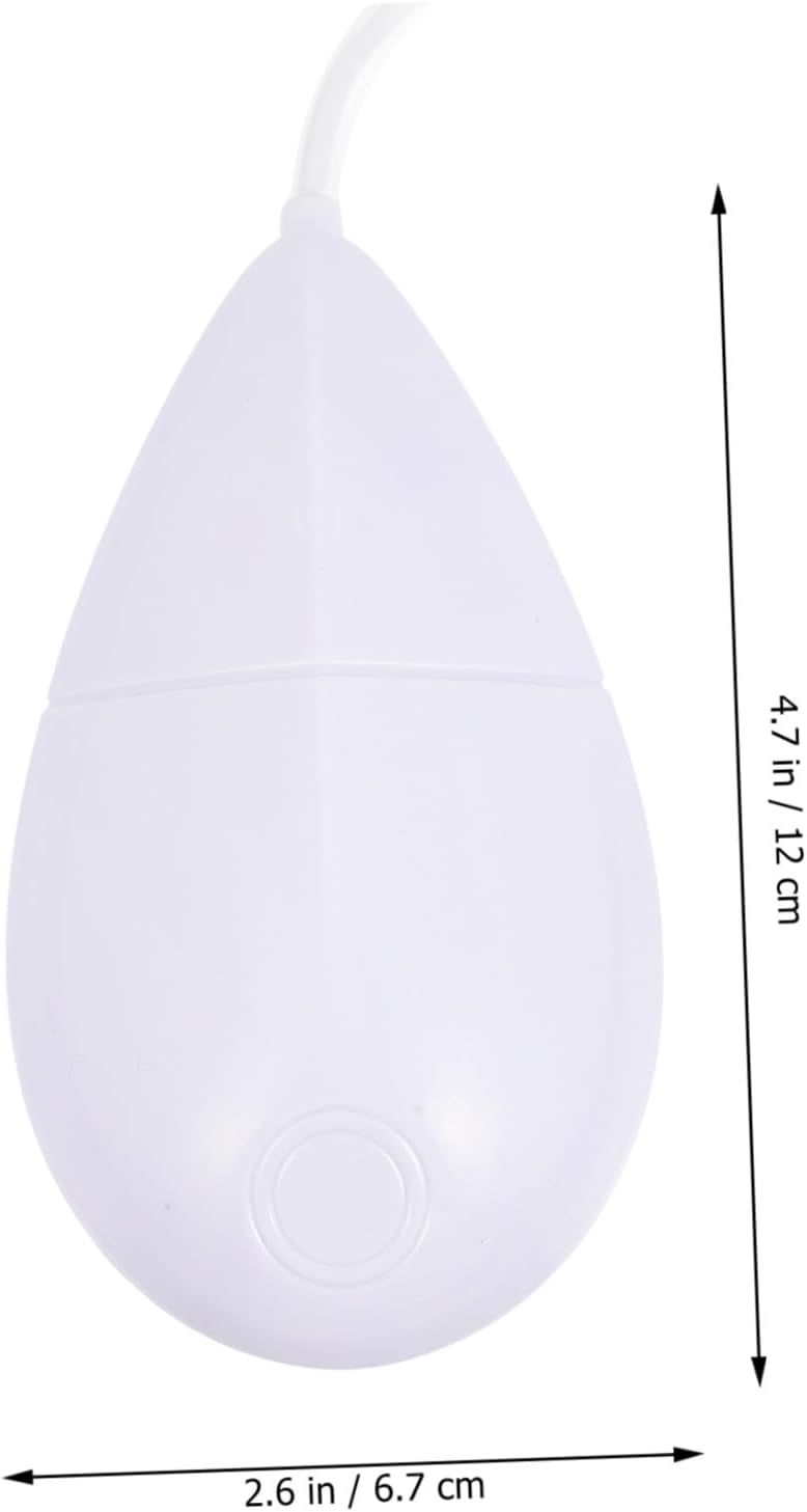 Toddmomy Portable Ultrasonic Mini Washing Machine Clothes Cleaner Travel Washer for Dormitory Small White Mouse-shaped Laundry Cleaner