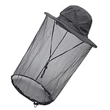 UPKOCH Sombrero De Cubo Sombrero Sombrero De Pescador De Red Sombrero Protector Solar Sombrero Anti-UV Gris Oscuro