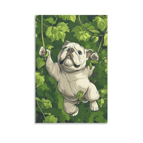 Lienzo de Shar Pei con impresion de alta fidelidad para decoracion de dormitorios
